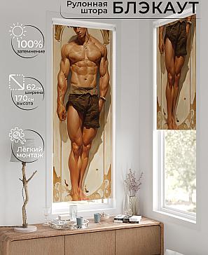 Рулонная штора «Федера - 482 - ширина 62 см» | фото