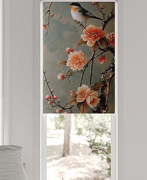 Рулонная штора «Федера - 483 - ширина 62 см»