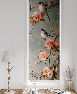 Рулонная штора «Федера - 483 - ширина 62 см»