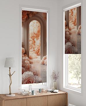 Рулонная штора «Федера - 484 - ширина 62 см» | фото 2