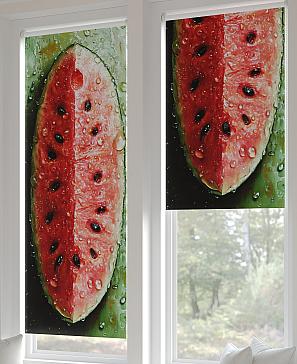 Рулонная штора «Федера - 487 - ширина 62 см» | фото 3