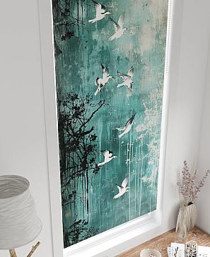 Рулонная штора «Федера - 558 - ширина 62 см»