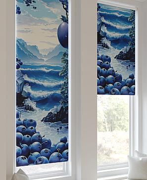 Рулонная штора «Плутея -521- ширина 52 см»