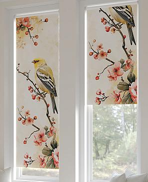 Рулонная штора «Плутея -528- ширина 52 см»