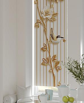 Рулонная штора «Плутея - 533 - ширина 52 см» | фото 2