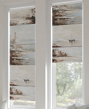 Рулонная штора «Плутея -550- ширина 52 см»