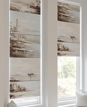 Рулонная штора «Плутея -550- ширина 52 см»