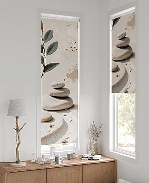 Рулонная штора «Плутея -555- ширина 52 см»