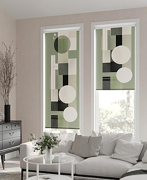 Рулонная штора «Бетта-424 - ширина 62 см» | фото 3