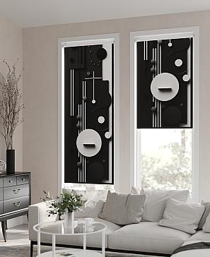 Рулонные <br>шторы «Бетта-442 Ширина 62 см, Высота 170 см.»