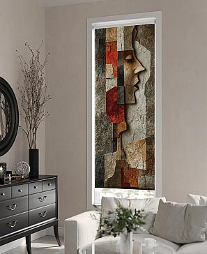 Рулонная штора «Бетта-444 Ширина 62 см, Высота 170 см.» | фото 2