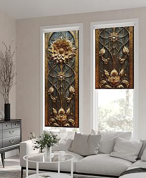 Рулонные <br>шторы «Бетта-457 Ширина 62 см, Высота 170 см.»