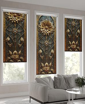 Рулонные <br>шторы «Бетта-457 Ширина 62 см, Высота 170 см.»