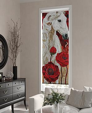 Рулонная штора «Бетта-486 - ширина 62 см, длина 170 см.» | фото 2