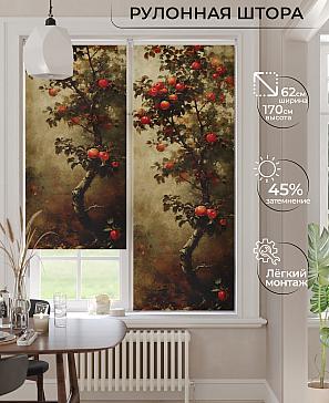 Рулонная штора «Бетта-516 - ширина 62 см, длина 170 см.» | фото