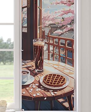 Рулонные <br>шторы «Анимаис-420  - ширина 52 см.»