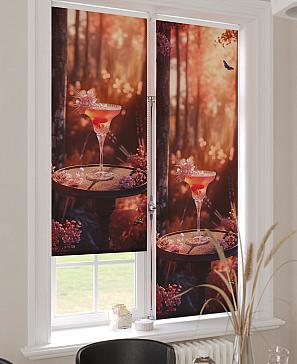 Рулонные <br>шторы «Анимаис-442  - ширина 52 см.»