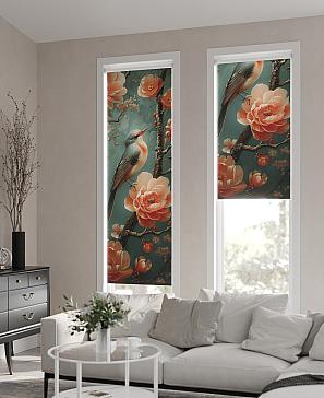 Рулонные <br>шторы «Анимаис-449  - ширина 52 см.»