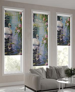 Рулонная штора «Анимаис-452  - ширина 52 см.» | фото 2