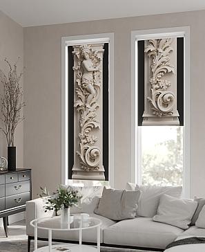 Рулонные <br>шторы «Анимаис-481 - ширина 52 см.»