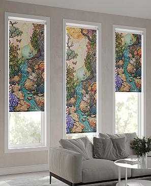 Рулонная штора «Анимаис-487 - ширина 52 см.» | фото 2