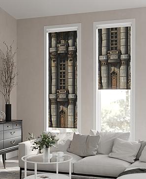 Рулонные <br>шторы «Анимаис-489 - ширина 52 см.»