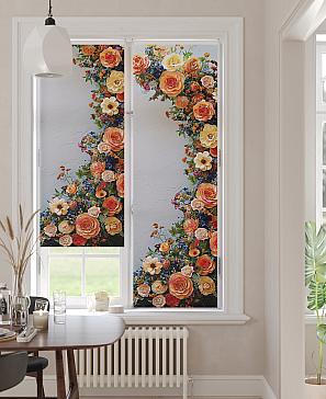 Рулонные <br>шторы «Анимаис-492 - ширина 52 см.»