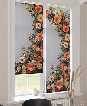 Рулонные <br>шторы «Анимаис-492 - ширина 52 см.»