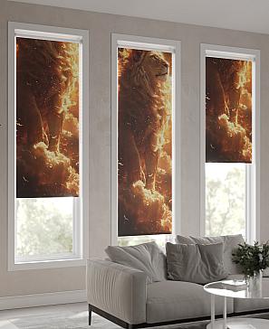 Рулонная штора «Анимаис-501 - ширина 52 см.» | фото 2