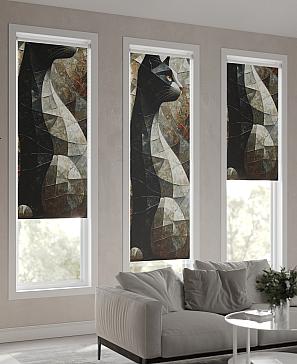 Рулонная штора «Анимаис-508 - ширина 52 см.» | фото 2