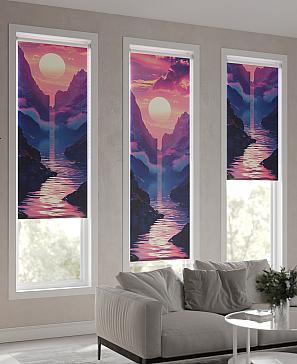 Рулонная штора «Анимаис-510 - ширина 52 см.» | фото 2