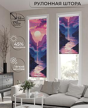 Рулонная штора «Анимаис-510 - ширина 52 см.» | фото