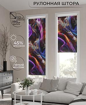 Рулонная штора «Анимаис-514 - ширина 52 см.» | фото