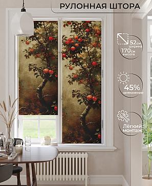 Рулонная штора «Анимаис-516 - ширина 52 см.» | фото