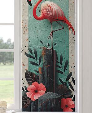 Рулонные <br>шторы «Анимаис-517 - ширина 52 см.»