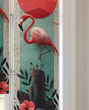 Рулонная штора «Анимаис-517 - ширина 52 см.» | фото 2