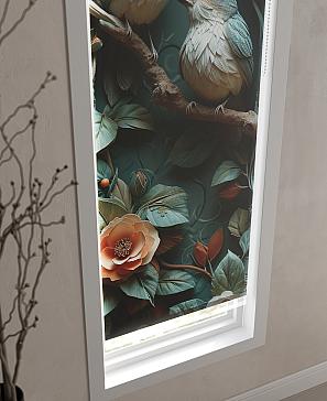 Рулонные <br>шторы «Анимаис-529 - ширина 52 см.»