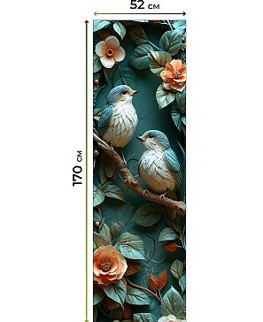 Рулонные <br>шторы «Анимаис-529 - ширина 52 см.»