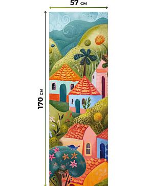 Рулонные <br>шторы «Флорко-641 - ширина 57 см, длина 170 см.»