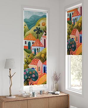 Рулонные <br>шторы «Флорко-641 - ширина 57 см, длина 170 см.»