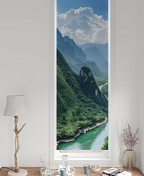 Рулонная штора «Флорко-646 - ширина 57 см, длина 170 см.» | фото 3