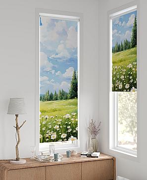 Рулонные <br>шторы «Флорко-653 - ширина 57 см, длина 170 см.»