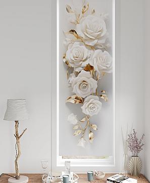 Рулонная штора «Флорко-660 - ширина 57 см, длина 170 см.» | фото 3