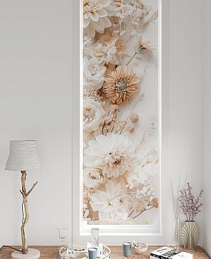 Рулонная штора «Флорко-696 - ширина 57 см, длина 170 см.» | фото 3