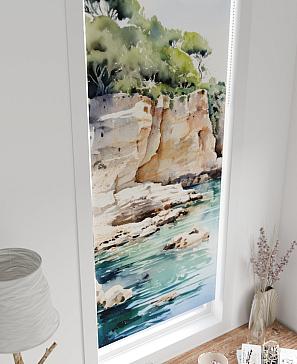 Рулонные <br>шторы «Флорко-698 - ширина 57 см, длина 170 см.»