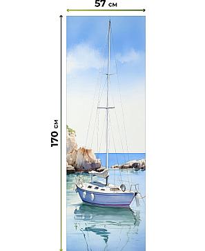 Рулонные <br>шторы «Флорко-699 - ширина 57 см, длина 170 см.»