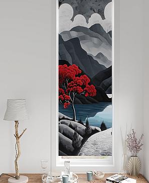 Рулонная штора «Флорко-718 - ширина 57 см, длина 170 см.» | фото 3