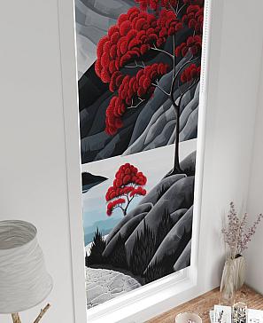 Рулонные <br>шторы «Флорко-719 - ширина 57 см, длина 170 см.»