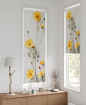 Рулонные <br>шторы «Флорко-744 - ширина 57 см, длина 170 см.»