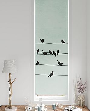 Рулонная штора «Флорко-752 - ширина 57 см, длина 170 см.» | фото 3